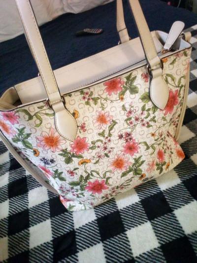 BRAND NEW GUESS FLORAL PURSE BAG - Thumbnail 4