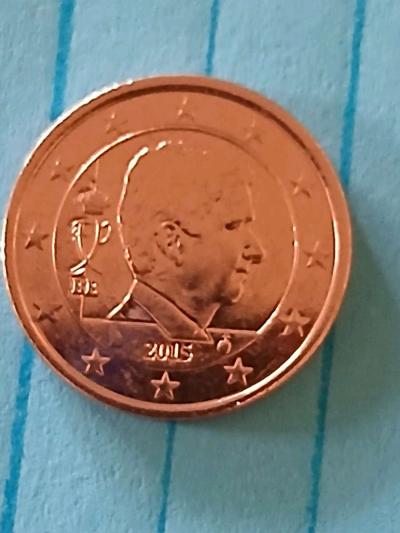 2015 Belgium 2 euro Coin - Thumbnail 2
