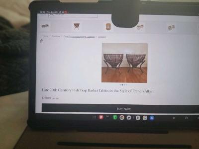 fish basket 1967 by Franco allbinia