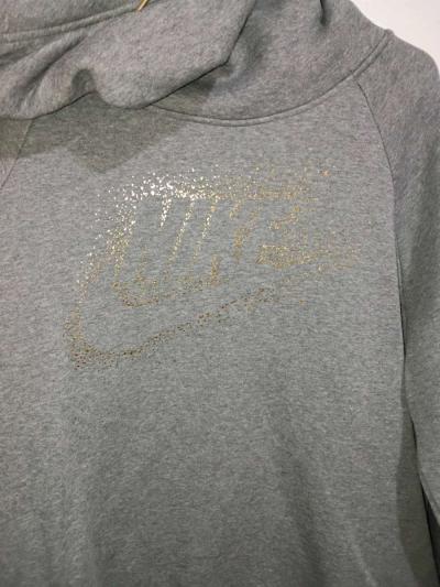 Sudadera con capucha Nike W NSW RALLY HOODIE METALIC - Thumbnail 4