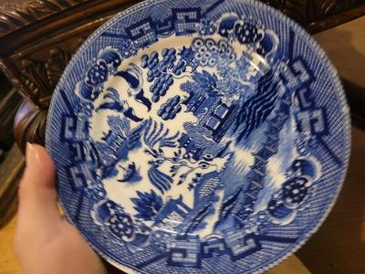 blue Willow China dinner plate - Thumbnail 5