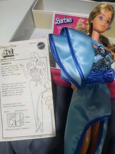 1982 Mattel Barbie Dream Date PJ Plus Xtra Barbie Doll - Thumbnail 2