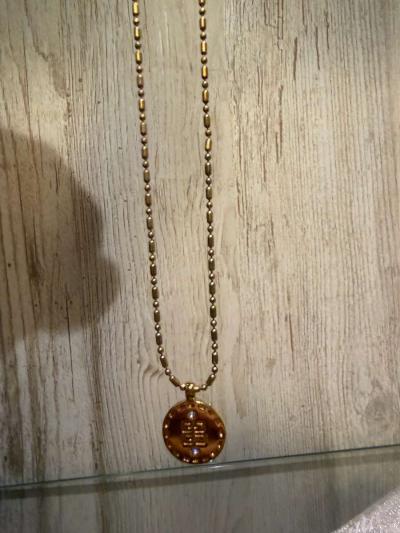 Givenchy gold tone necklace - Thumbnail 3