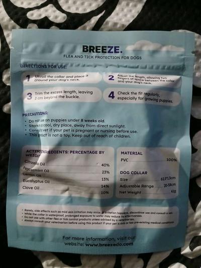 Breeze Flea and Tick Collar for dogs - Thumbnail 2