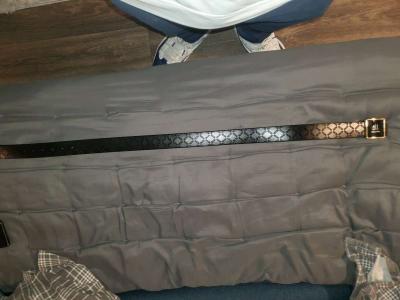 Tom Ford Black and Gold Belt - Thumbnail 3