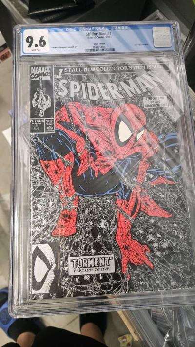 spider man no 1 Silver Edition graded - Chula Vista, California