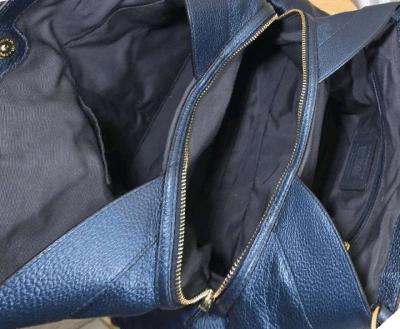 coach metallic blue bag - Thumbnail 4
