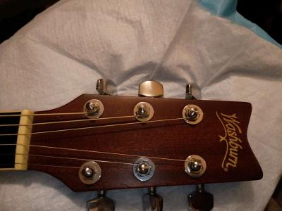 classic Washburn D series guitar - Thumbnail 6