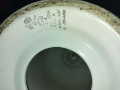 Italian hand painted table lamp - Thumbnail 4