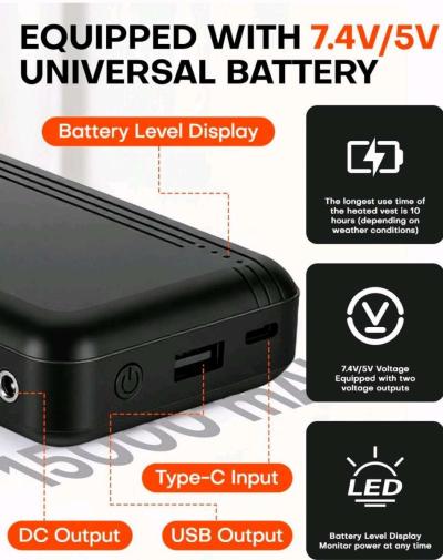 chaleco termico de hombre - Thumbnail 4