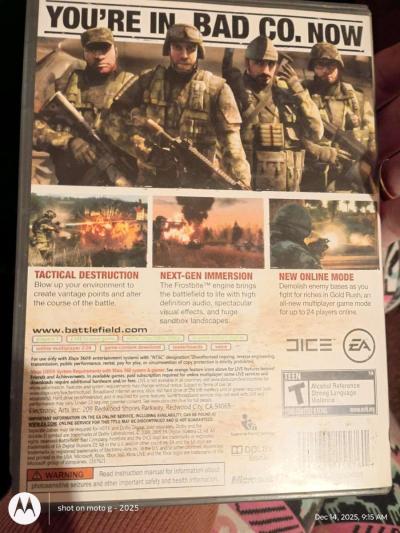 Xbox 360 Game Bad Company Battlefield - Thumbnail 2