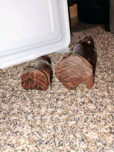 pair of hand carved MCM ironwood owls FROM Mexico - Thumbnail 4