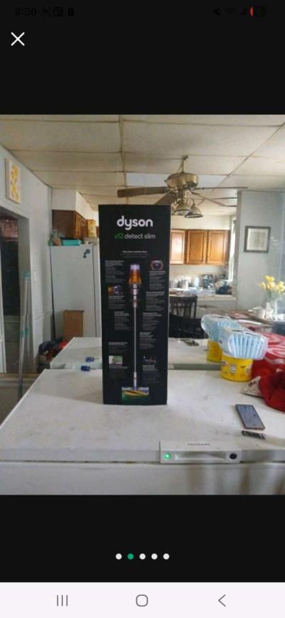 dyson v12 detect slim brand new