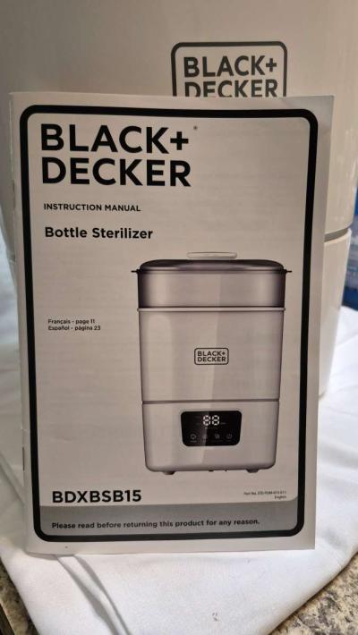 Black  Decker bottle sterilizer - Thumbnail 6