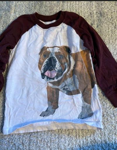 MSU Bulldog Fall Clothing Bundle Toddler 3T Maroon White Lon - Thumbnail 4