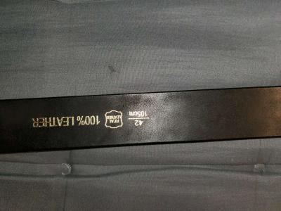 Tom Ford Black and Gold Belt - Thumbnail 4