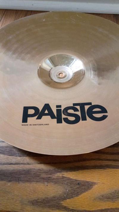 Paiste Sound Formula Reflector 16 Full Crash Cymbal  Rare Di - Thumbnail 1