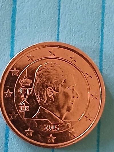 2015 Belgium 2 euro Coin - Thumbnail 4