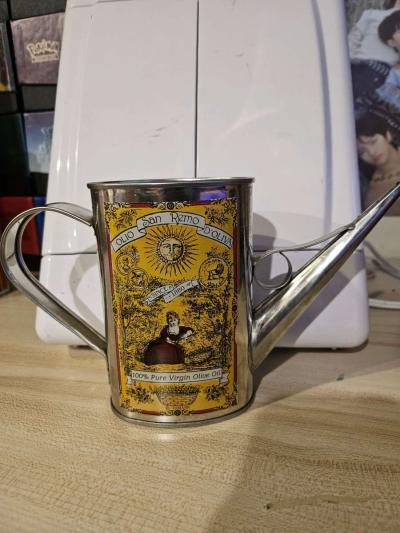 Vinrage San Remo Italy Himark Tin Set 4 Pieces Made In Italy - Thumbnail 4