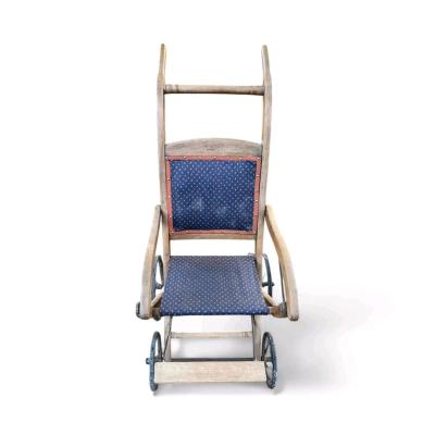 Antique baby wheelchair - Thumbnail 2