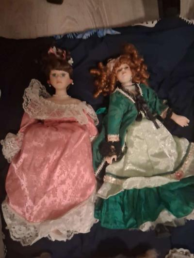 vintage ceramic dolls