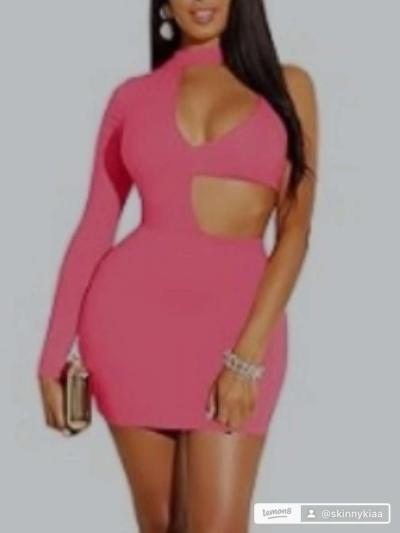 pink dress - Thumbnail 1