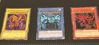 YuGiOh Legendary God Cards Set  Ra Obelisk  Slifer Limited - Thumbnail 1