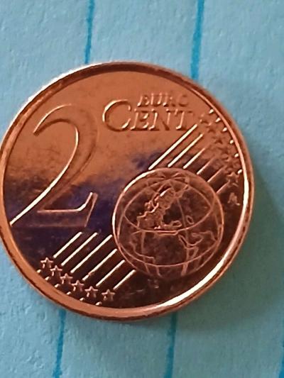 2015 Belgium 2 euro Coin - Bakersfield, California