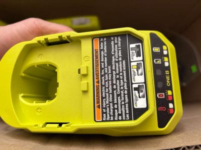 Ryobi P21110 blower kit with battery n charger - Thumbnail 4