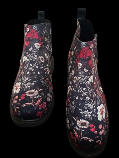 Rogue and Wolf Dark Fairytale Classic Gothic Ankle Boots Sz8 - Thumbnail 3