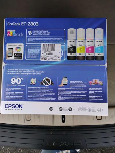 Epson EcoTank 2803 Inkjet Printer - Thumbnail 2