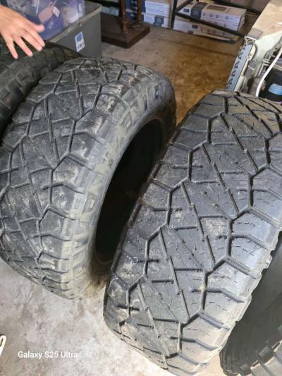 4 Nitto Ridge Mud Terrain Tires 285 65 R20 - Thumbnail 3