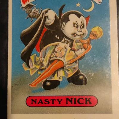 1985 Garbage Pail Kids 1st Edition - Gilroy, California