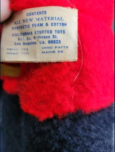 Vintage 1950s Rare Blue Mickey Mouse Walt Disney 20 Californ - Thumbnail 3