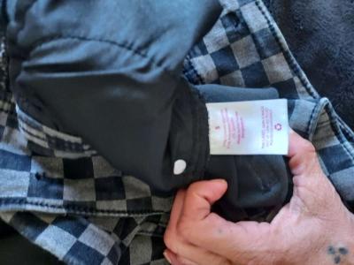 Black and charcoal checkered shorts - Thumbnail 3