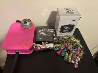 pink hookah set - Thumbnail 5