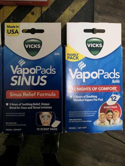 Vicks Sinus Inhaler with 4 boxes of Vapor Pads - Thumbnail 3