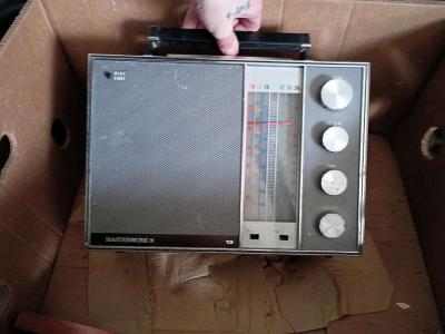 Antique Clock And Radio - Thumbnail 3