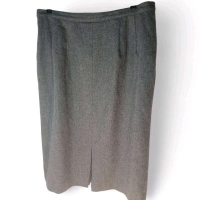 vintage size 16 Pendleton grey skirt suit 100 virgin wool - Thumbnail 4