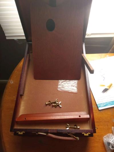 Travel easel complete with supplies - Thumbnail 3