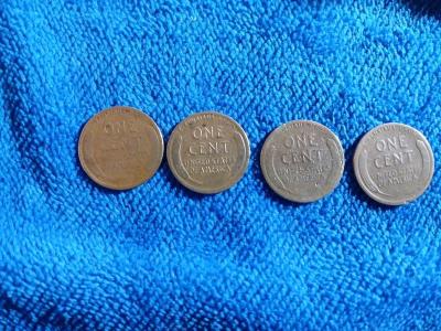 lot of 4 Lincoln wheat pennies - Thumbnail 2