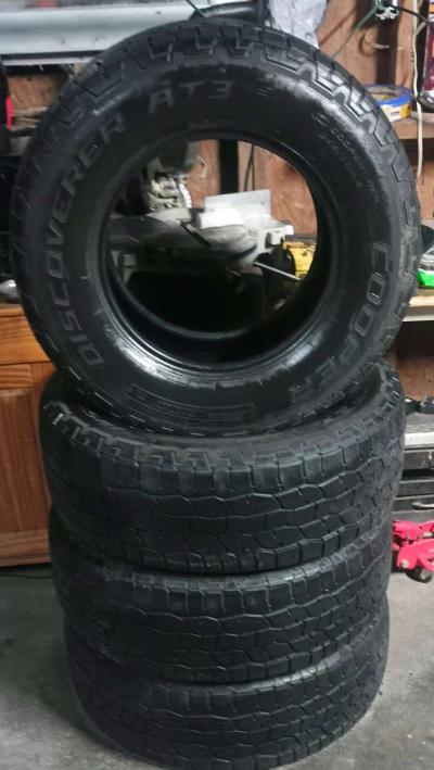 Tires Cooper Discover AT3 General Tires Goodyear Wrangler - Thumbnail 4