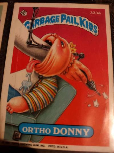 1985 1st Edition garbage pail kids cards - Thumbnail 2
