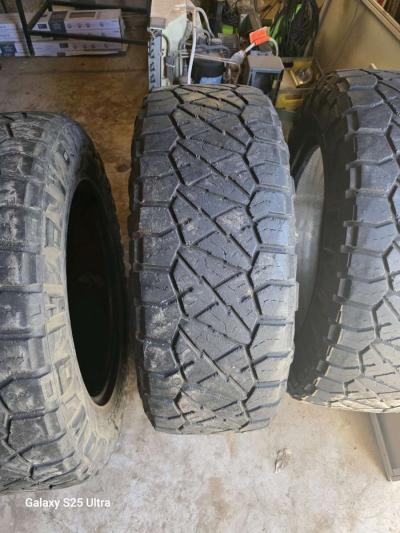 4 Nitto Ridge Mud Terrain Tires 285 65 R20 - Thumbnail 4