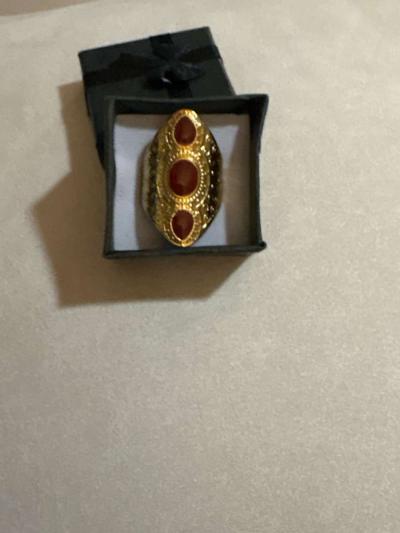 anillo laminado en oro size 7 stainless steel - Thumbnail 3