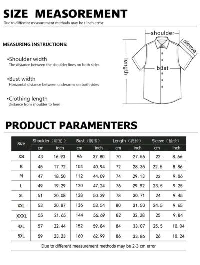 digital printing fashion stylish mens shirts - Thumbnail 4