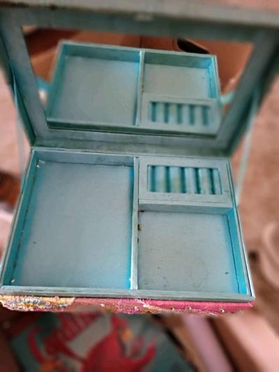 3 Old Antique Jewelry Boxes - Thumbnail 6