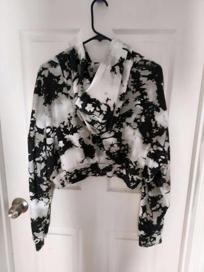 Cropped Tupac hoodie - Thumbnail 2