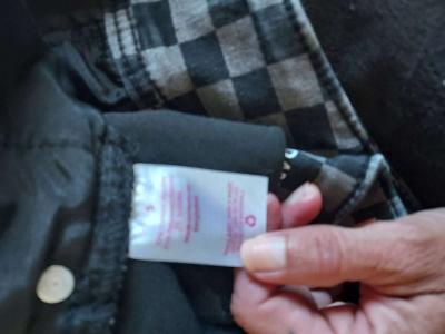 Black and charcoal checkered shorts - Thumbnail 4