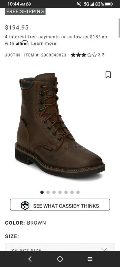 Justin Boots - Thumbnail 2